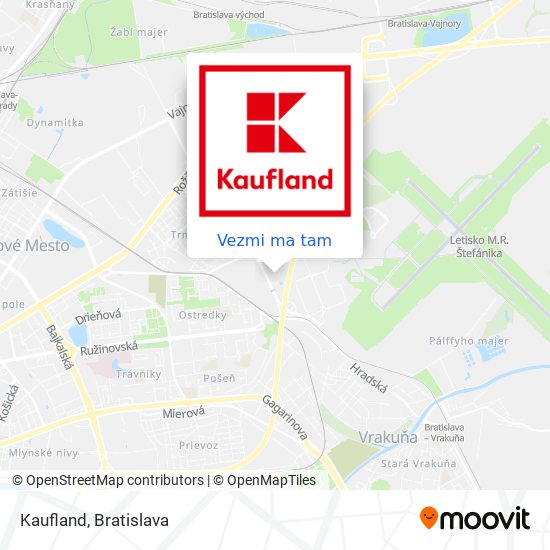 Kaufland mapa