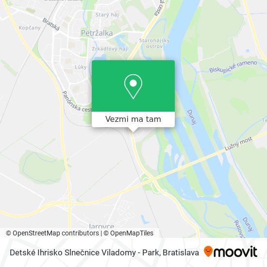 Detské Ihrisko Slnečnice Viladomy - Park mapa