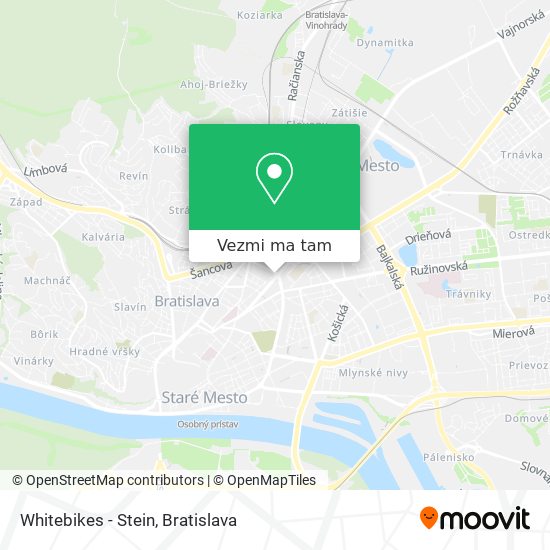 Whitebikes - Stein mapa