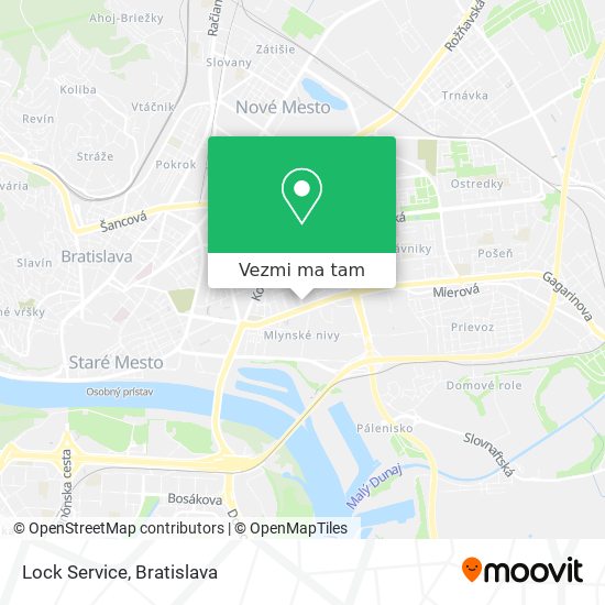 Lock Service mapa