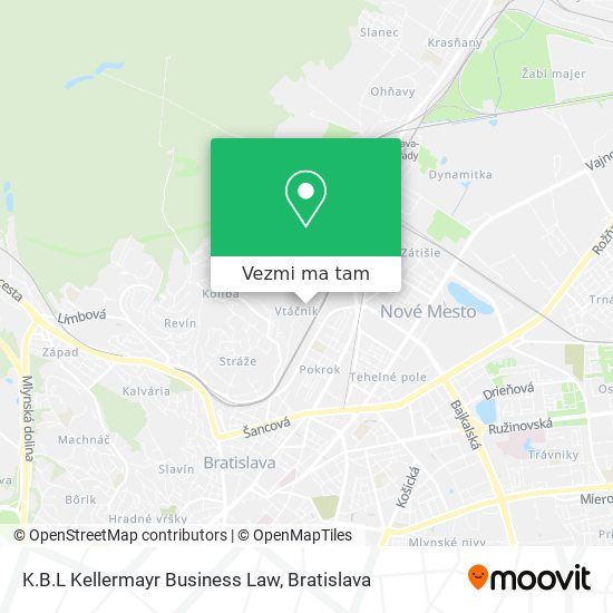 K.B.L Kellermayr Business Law mapa