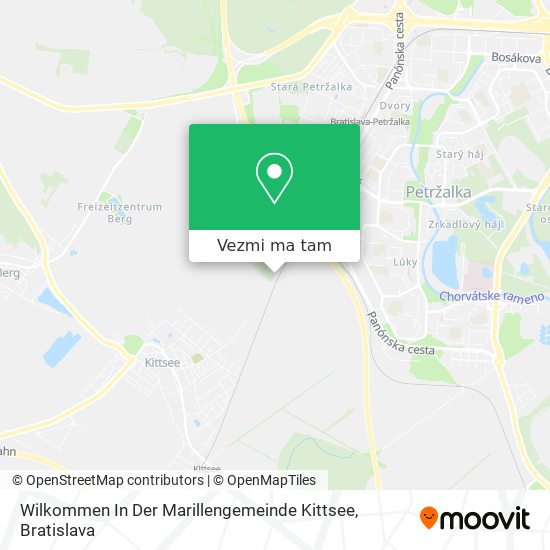 Wilkommen In Der Marillengemeinde Kittsee mapa