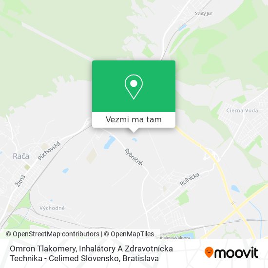 Omron Tlakomery, Inhalátory A Zdravotnícka Technika - Celimed Slovensko mapa