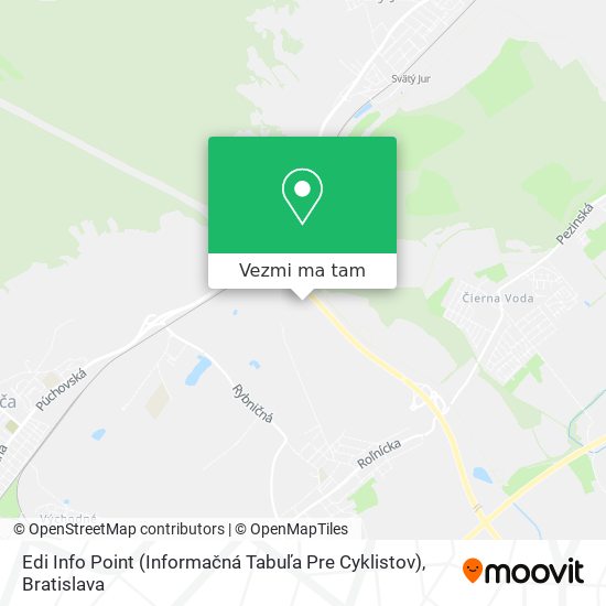 Edi Info Point (Informačná Tabuľa Pre Cyklistov) mapa