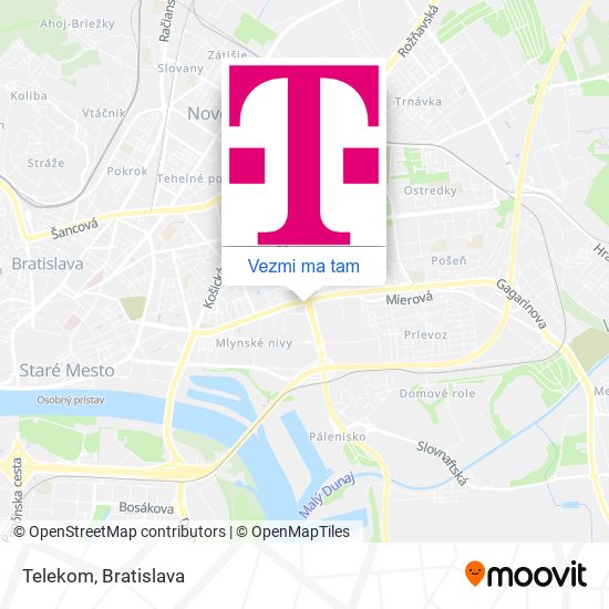 Telekom mapa