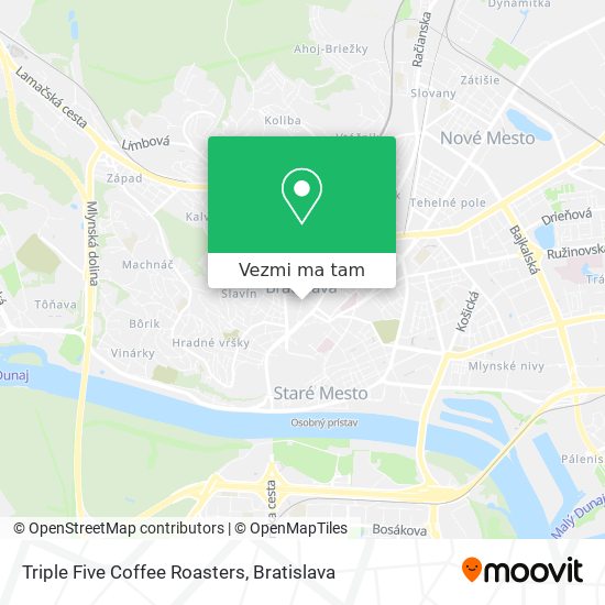 Triple Five Coffee Roasters mapa