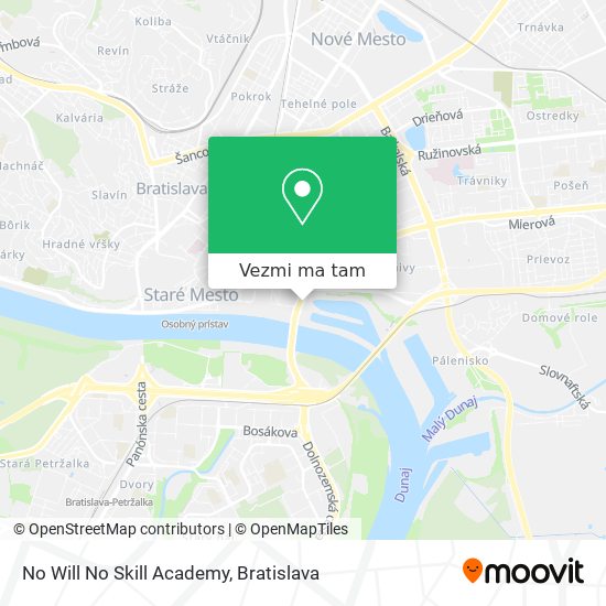 No Will No Skill Academy mapa