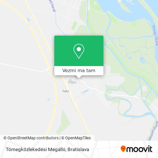 Tömegközlekedési Megálló mapa