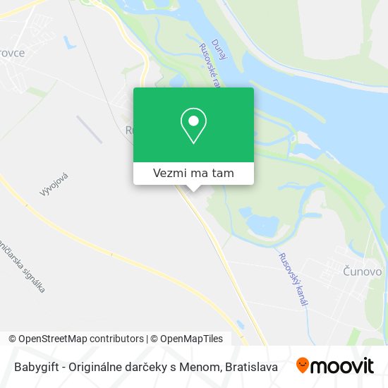 Babygift - Originálne darčeky s Menom mapa