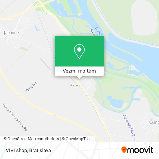 VIVI shop mapa