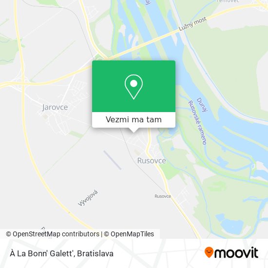 À La Bonn' Galett' mapa
