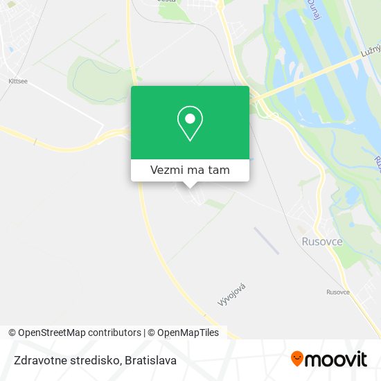 Zdravotne stredisko mapa