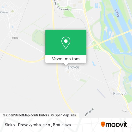 Šinko - Drevovyroba, s.r.o. mapa