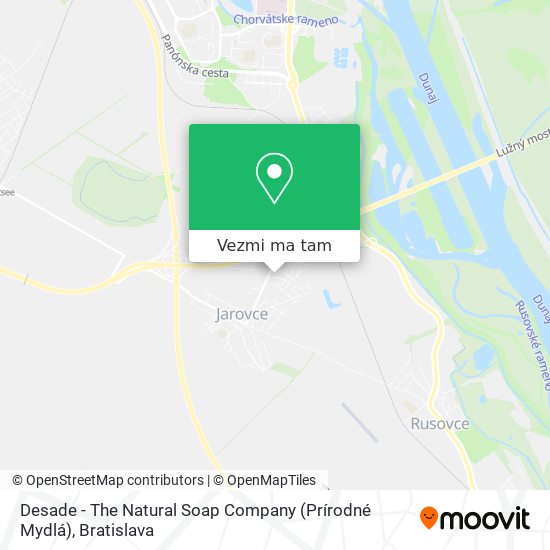 Desade - The Natural Soap Company (Prírodné Mydlá) mapa