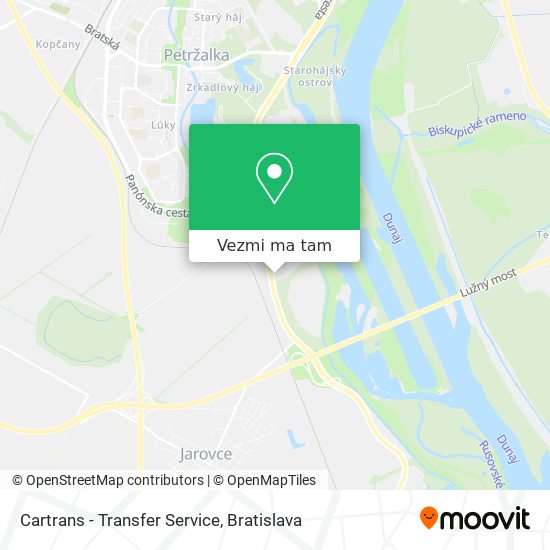 Cartrans - Transfer Service mapa