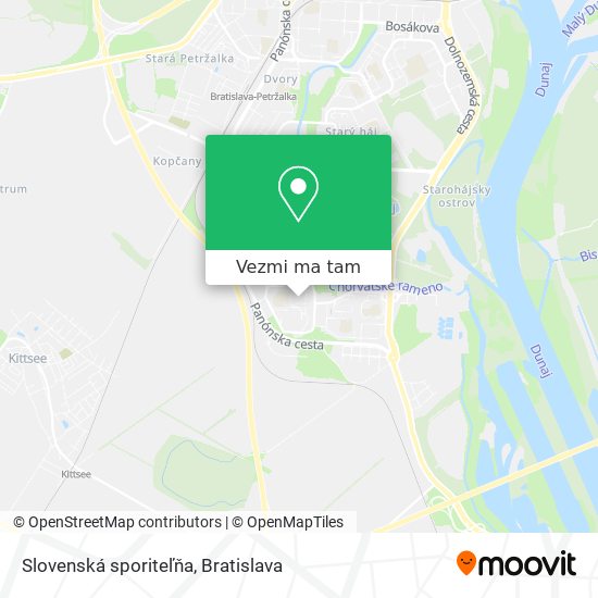 Slovenská sporiteľňa mapa