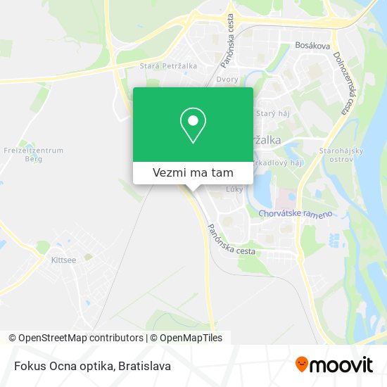 Fokus Ocna optika mapa