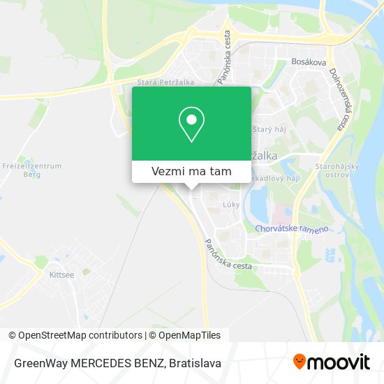 GreenWay MERCEDES BENZ mapa