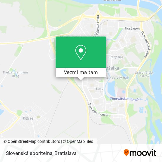 Slovenská sporiteľňa mapa