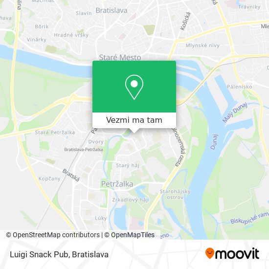 Luigi Snack Pub mapa