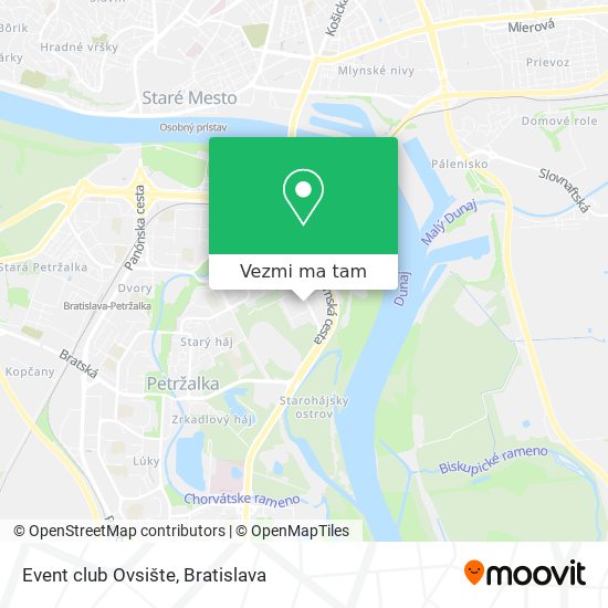 Event club Ovsište mapa