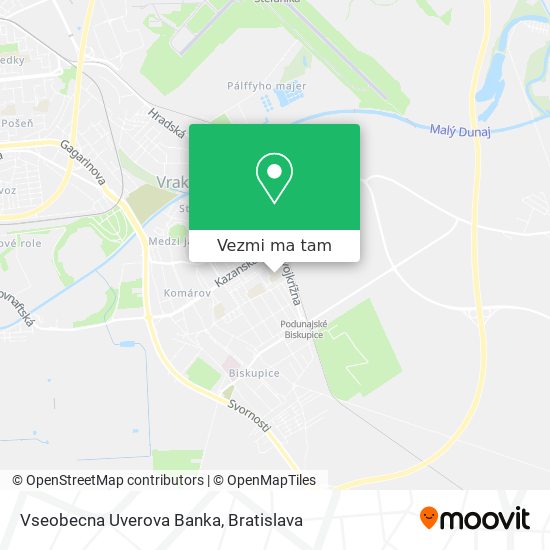 Vseobecna Uverova Banka mapa