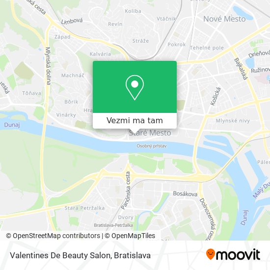 Valentines De Beauty Salon mapa
