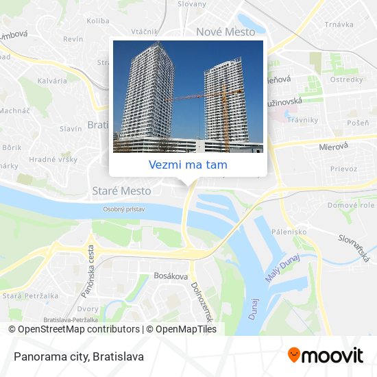 Panorama city mapa