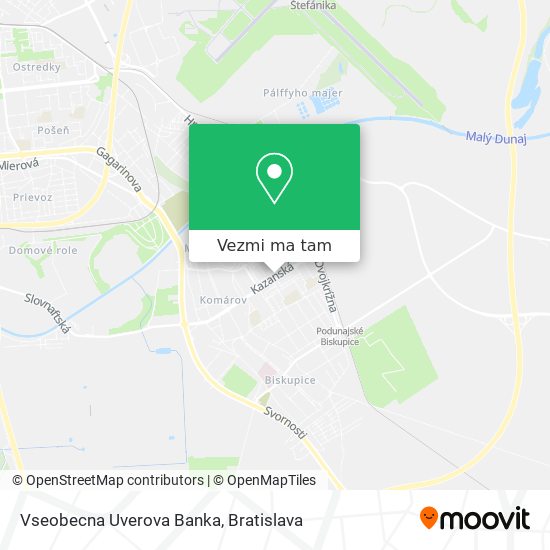 Vseobecna Uverova Banka mapa