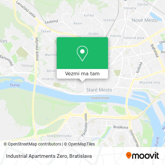 Industrial Apartments Zero mapa