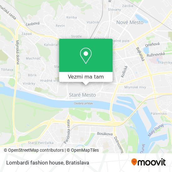 Lombardi fashion house mapa