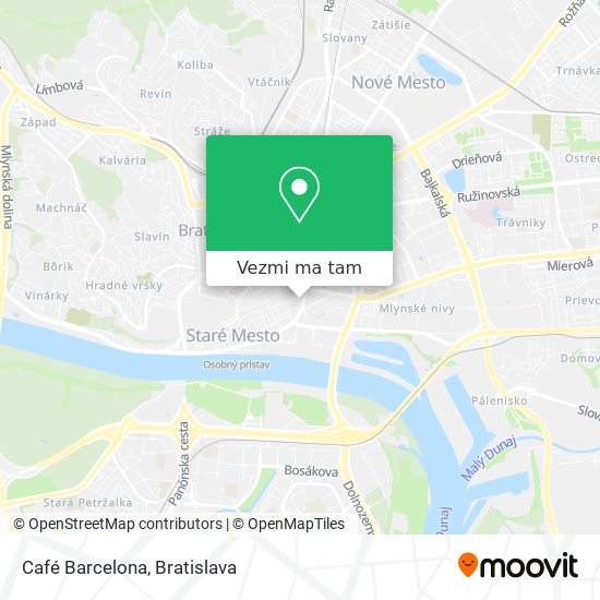 Café Barcelona mapa