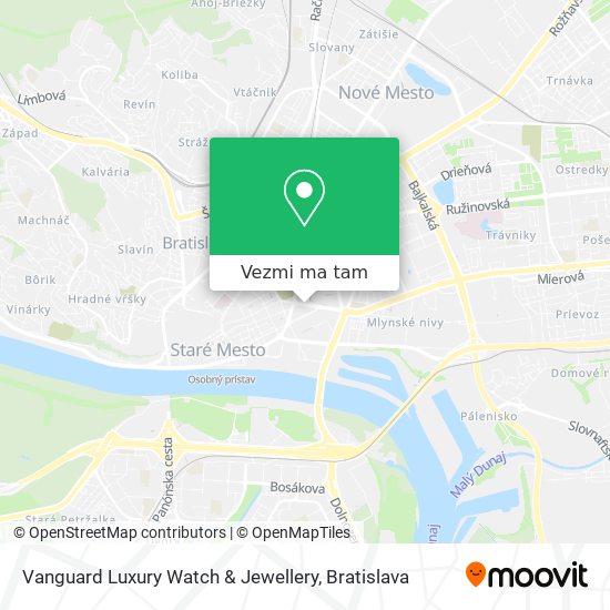 Vanguard Luxury Watch & Jewellery mapa