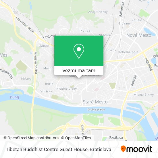 Tibetan Buddhist Centre Guest House mapa