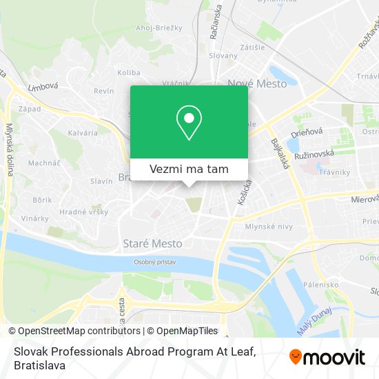 Slovak Professionals Abroad Program At Leaf mapa