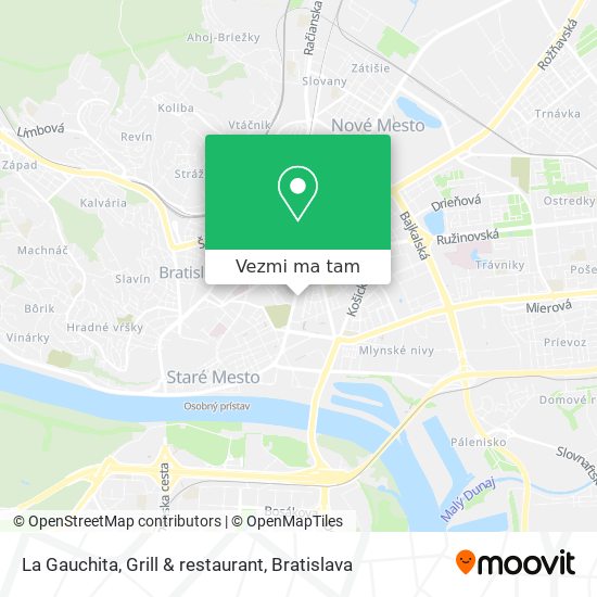 La Gauchita, Grill & restaurant mapa