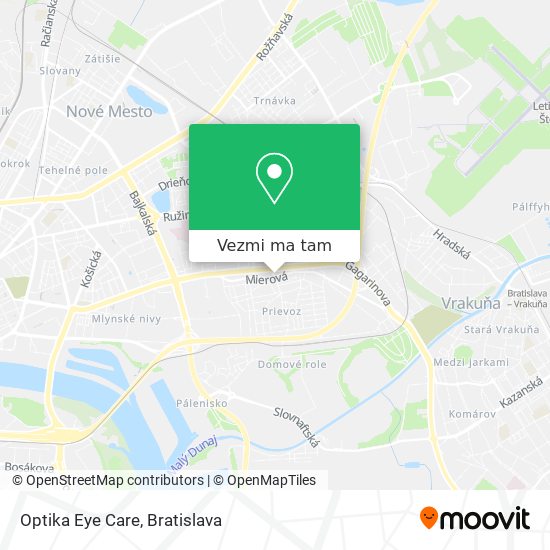 Optika Eye Care mapa