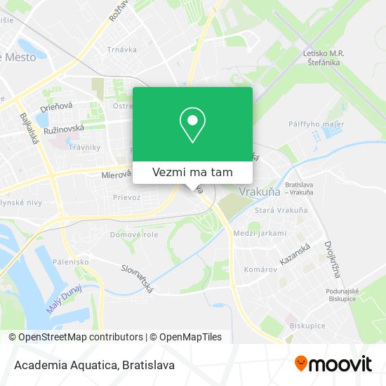 Academia Aquatica mapa