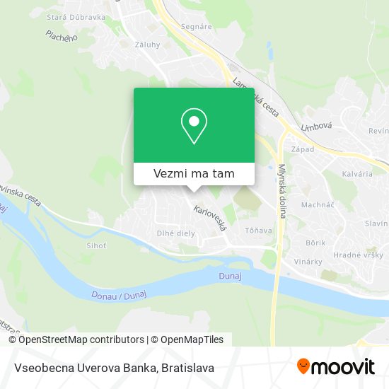 Vseobecna Uverova Banka mapa