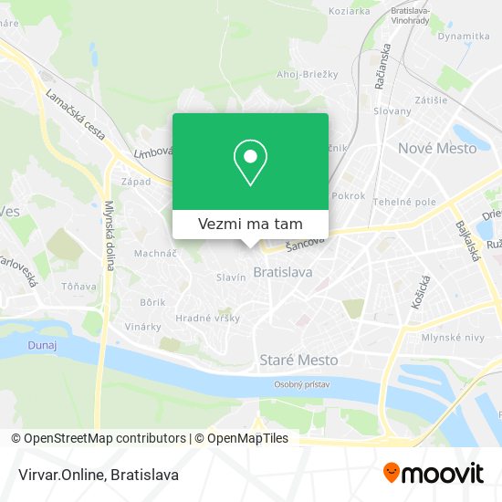 Virvar.Online mapa