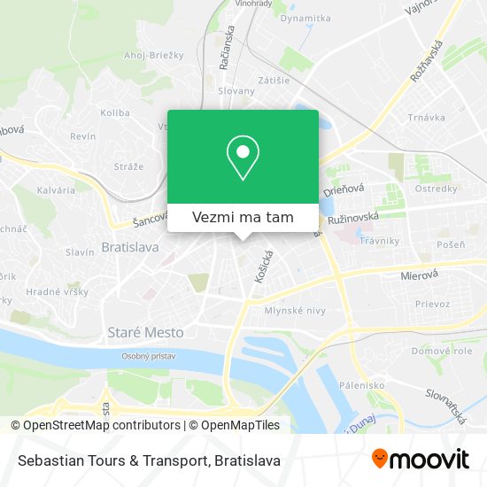 Sebastian Tours & Transport mapa