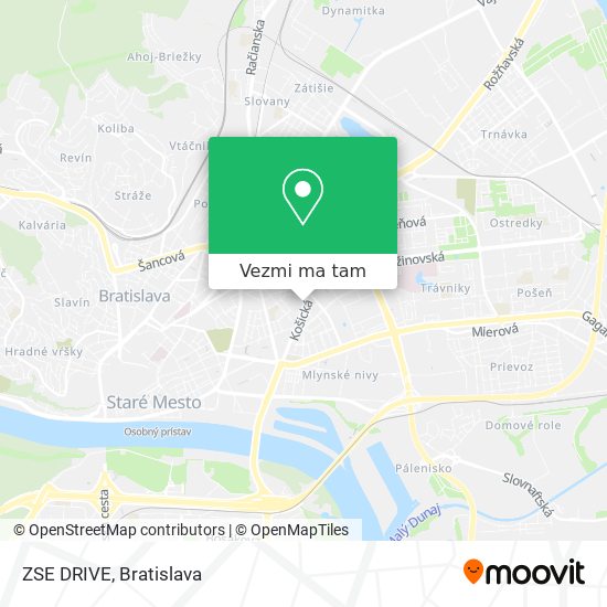ZSE DRIVE mapa