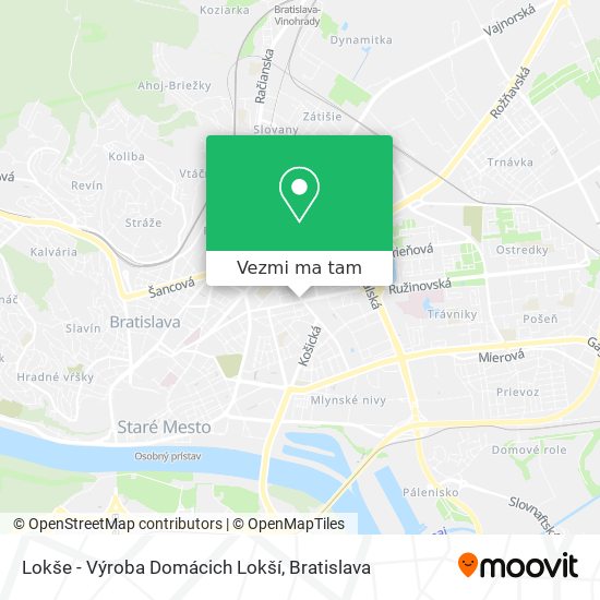 Lokše - Výroba Domácich Lokší mapa