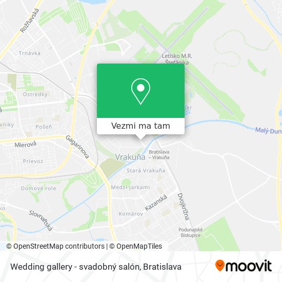 Wedding gallery - svadobný salón mapa