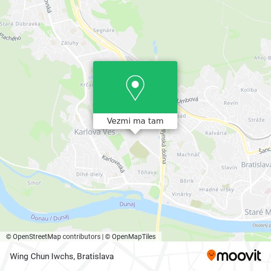 Wing Chun Iwchs mapa
