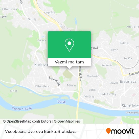 Vseobecna Uverova Banka mapa