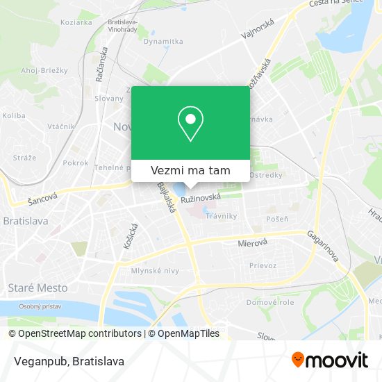 Veganpub mapa