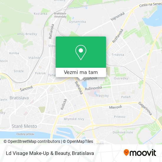 Ld Visage Make-Up & Beauty mapa
