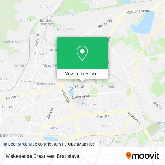 Makesense Creatives mapa