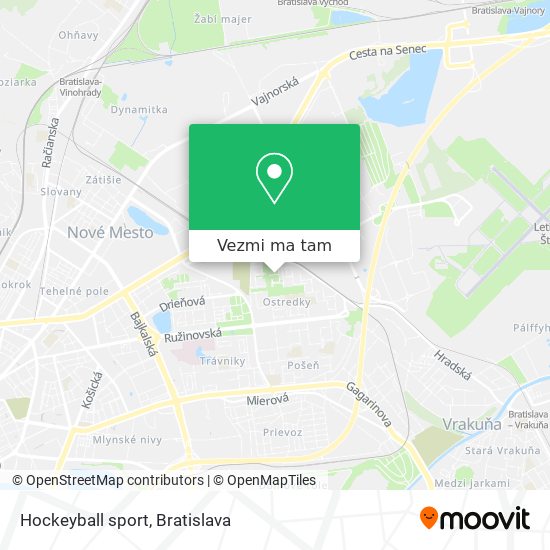 Hockeyball sport mapa